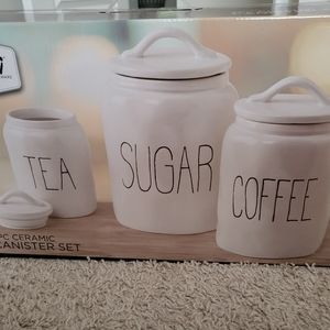 Canister set.